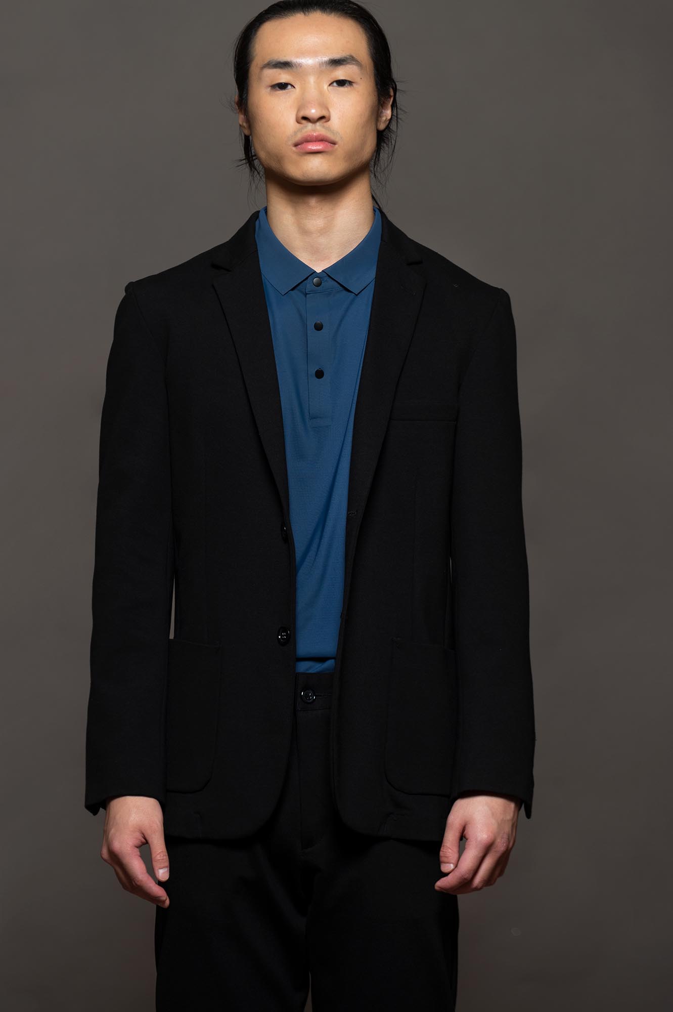 8015NE - SACO RISTRETTO NEGRO